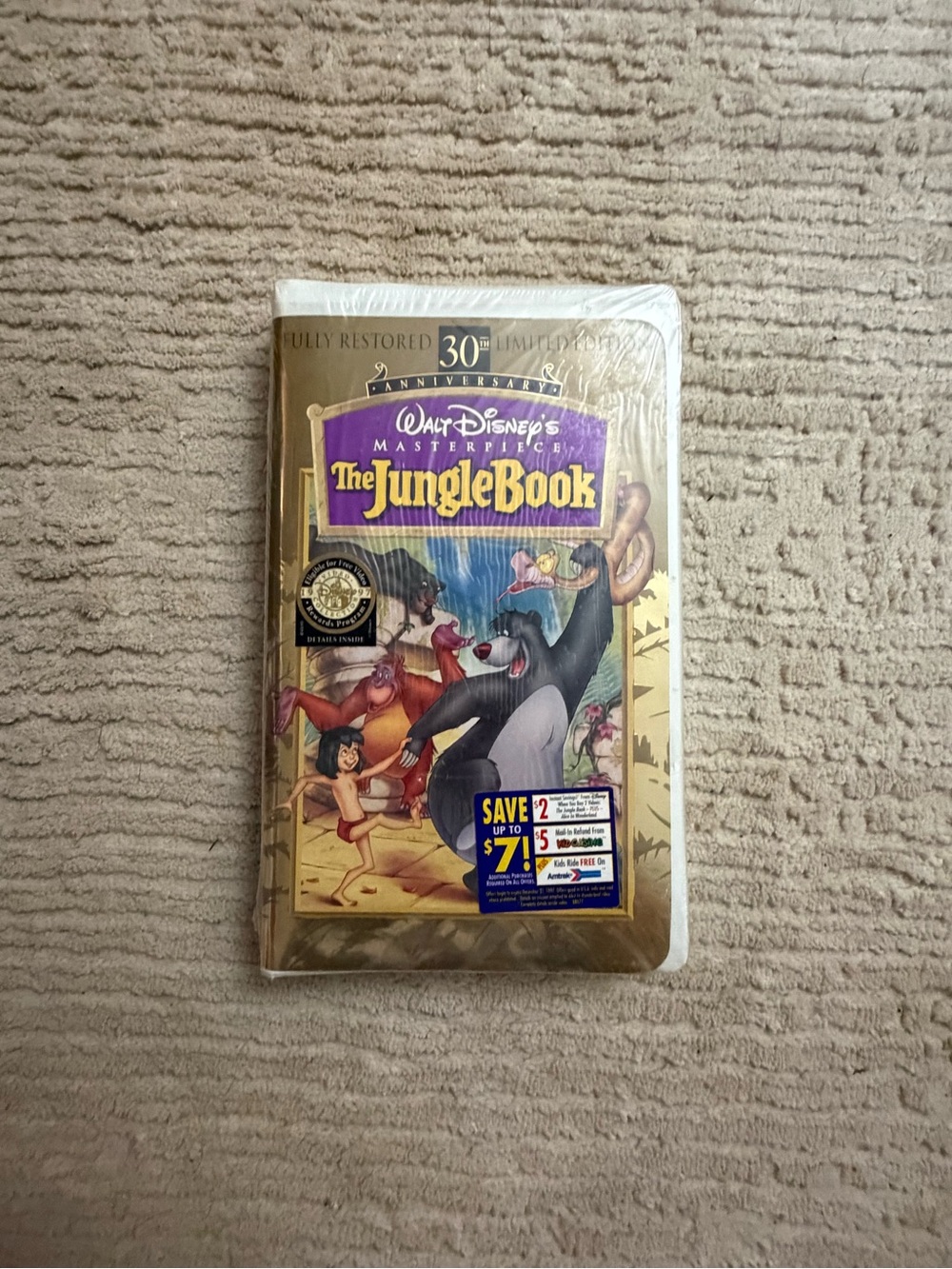 Disney the jungle book VHS Children's VHS or DVD